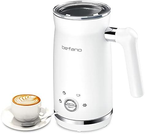Befano Milk Frother and Steamer, 4 in 1 Automatic Milk Foam for Hot and Cold Milk, Hot Chocolate,... | Amazon (US)