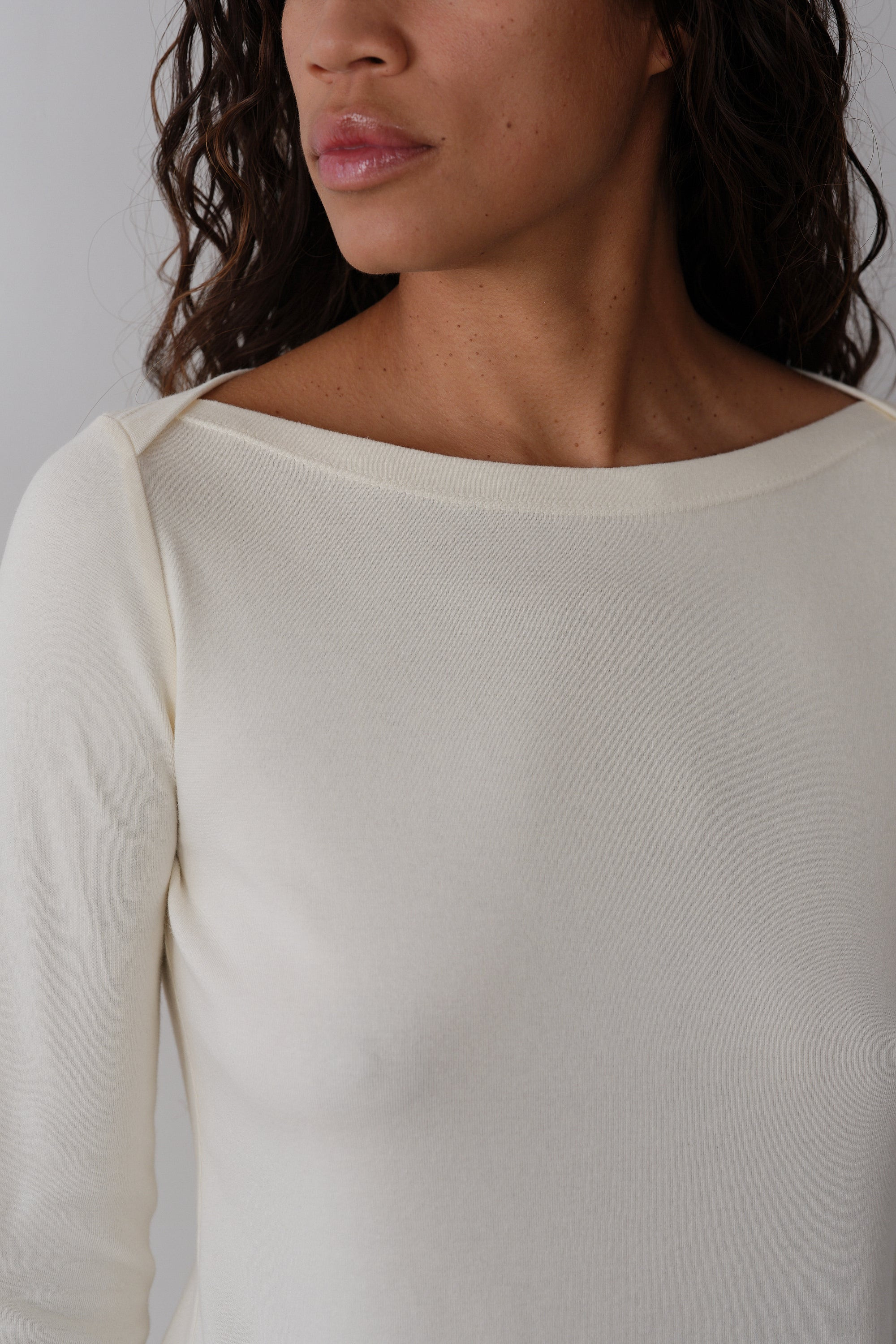 The Baby Rib Envelope Top | DONNI.