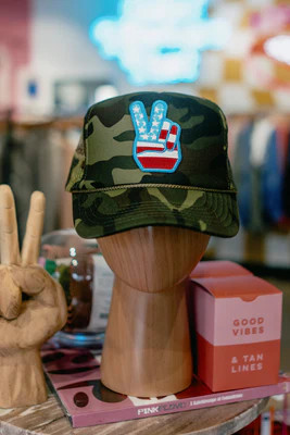 Camo Peace Trucker | Ascot + Hart