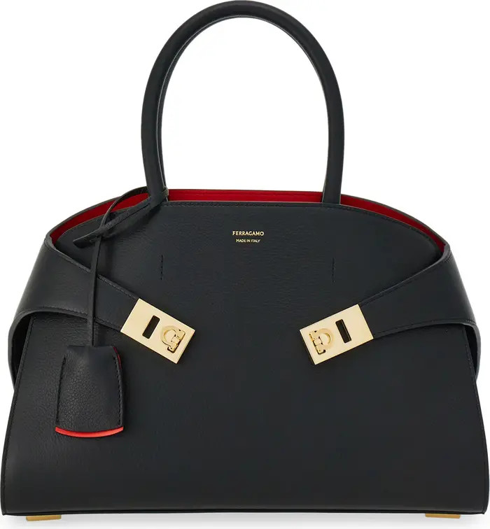 Hug Small Leather Top Handle Bag | Nordstrom