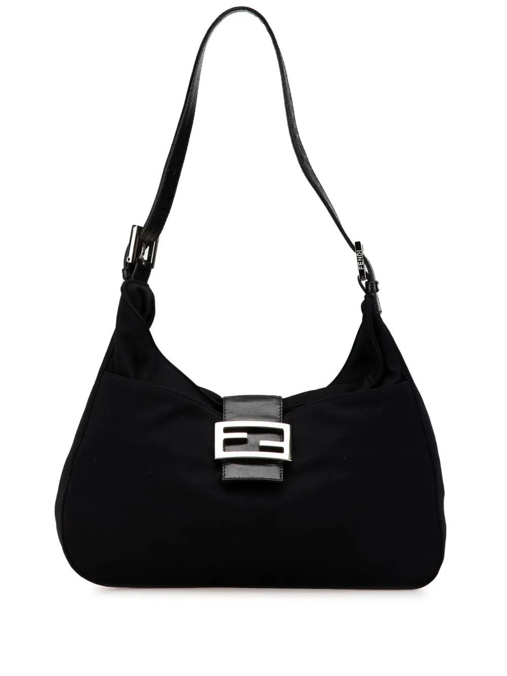 Fendi Pre-Owned 2000-2015 Neoprene shoulder bag - Black | Farfetch Global