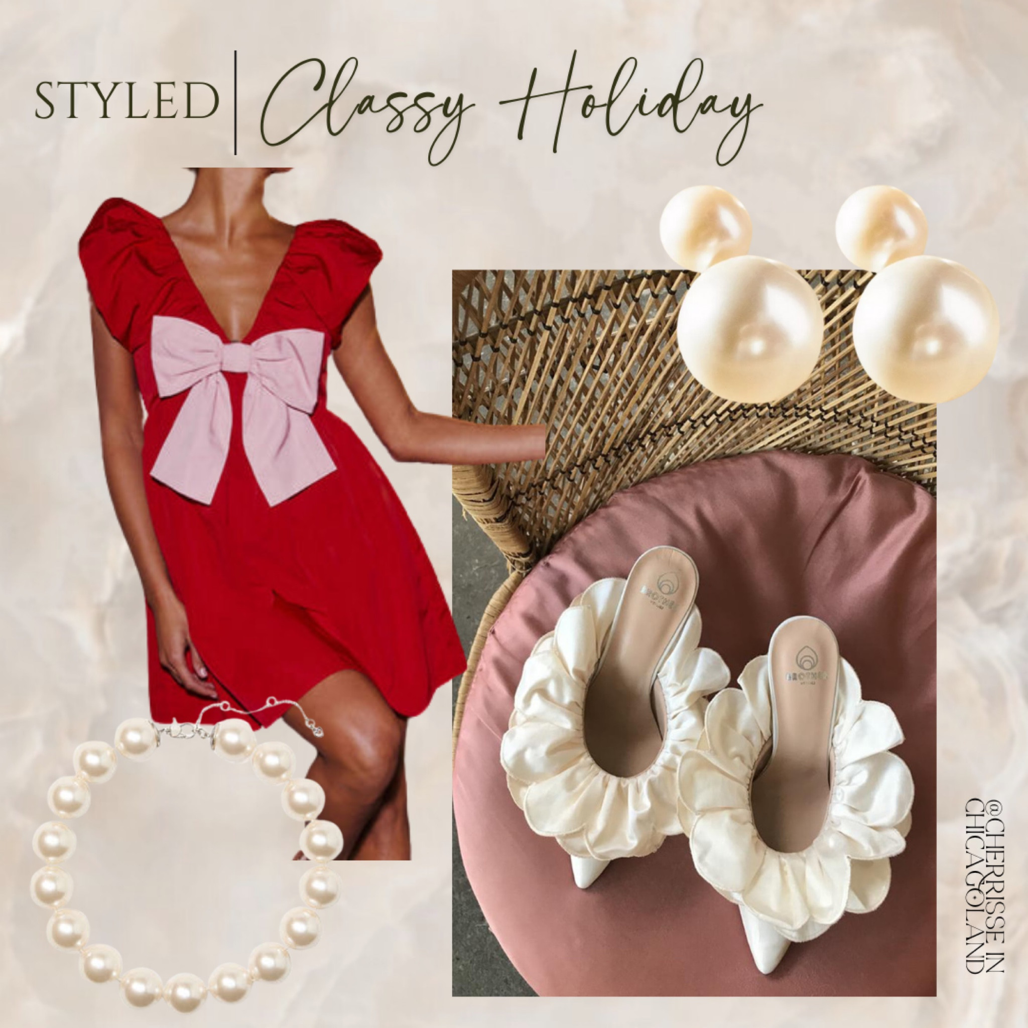 Timeless elegance for the holidays! 🎀✨ Make a statement at your Christmas party with a bold red dress, chic pearl accessories, and feminine heels that exude class and sophistication. Shop this polished holiday look on my LTK! #ClassyChristmas #HolidayPartyStyle #TimelessFashion #RedDressSeason #LTKHolidayStyle

#LTKSeasonal #LTKHoliday #LTKStyleTip