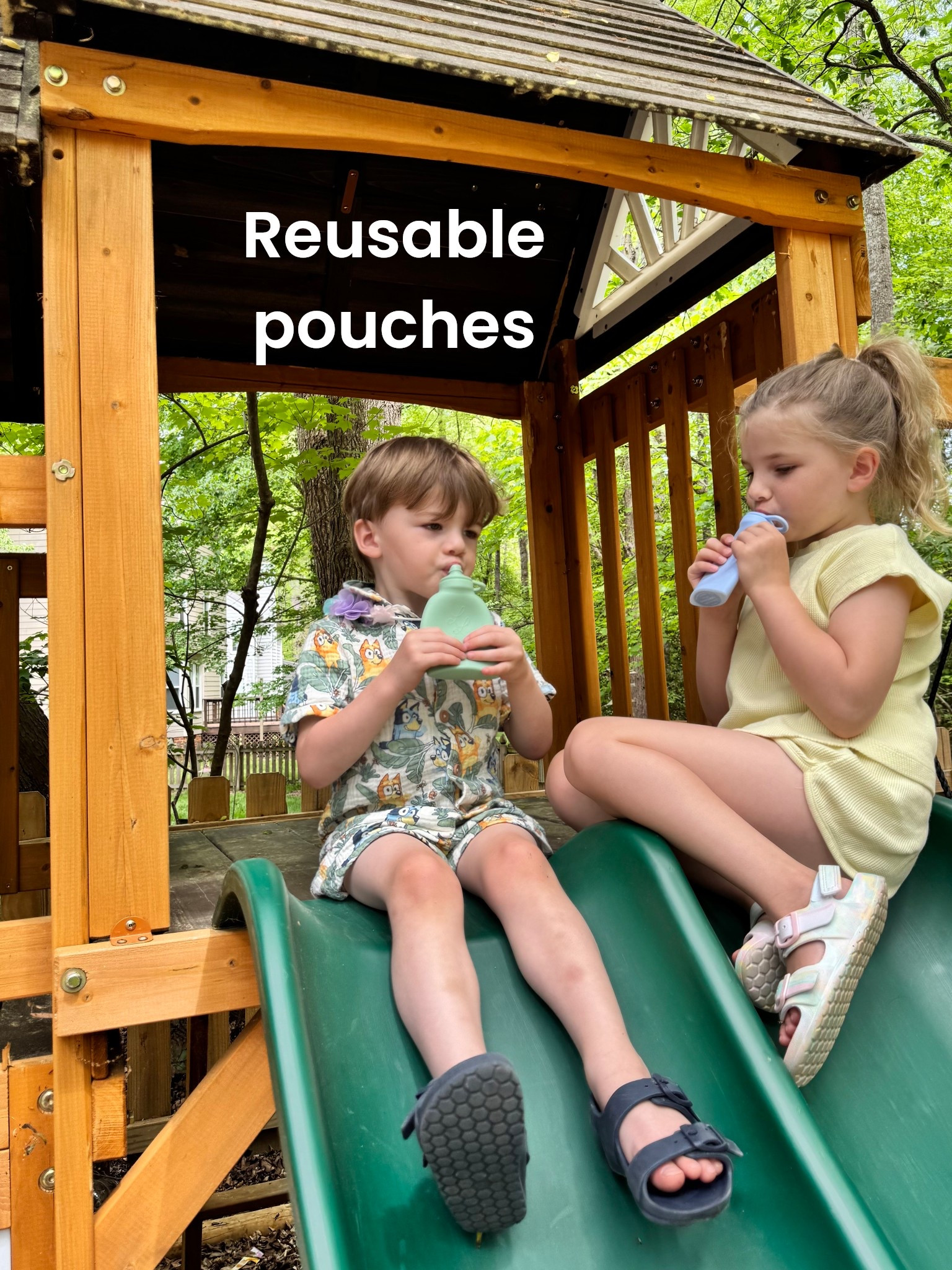 Mom must have! Love these reusable pouches. 
