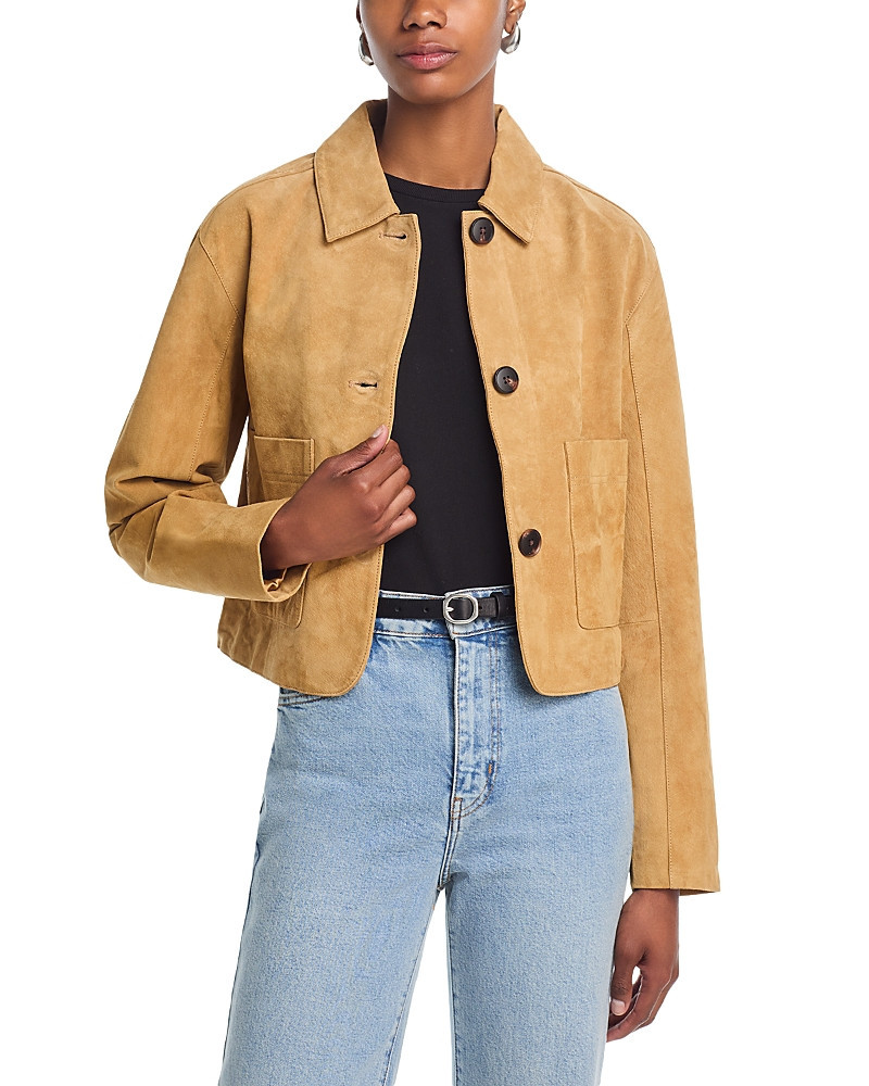 Blanknyc Suede Cropped Jacket | Bloomingdale's (US)