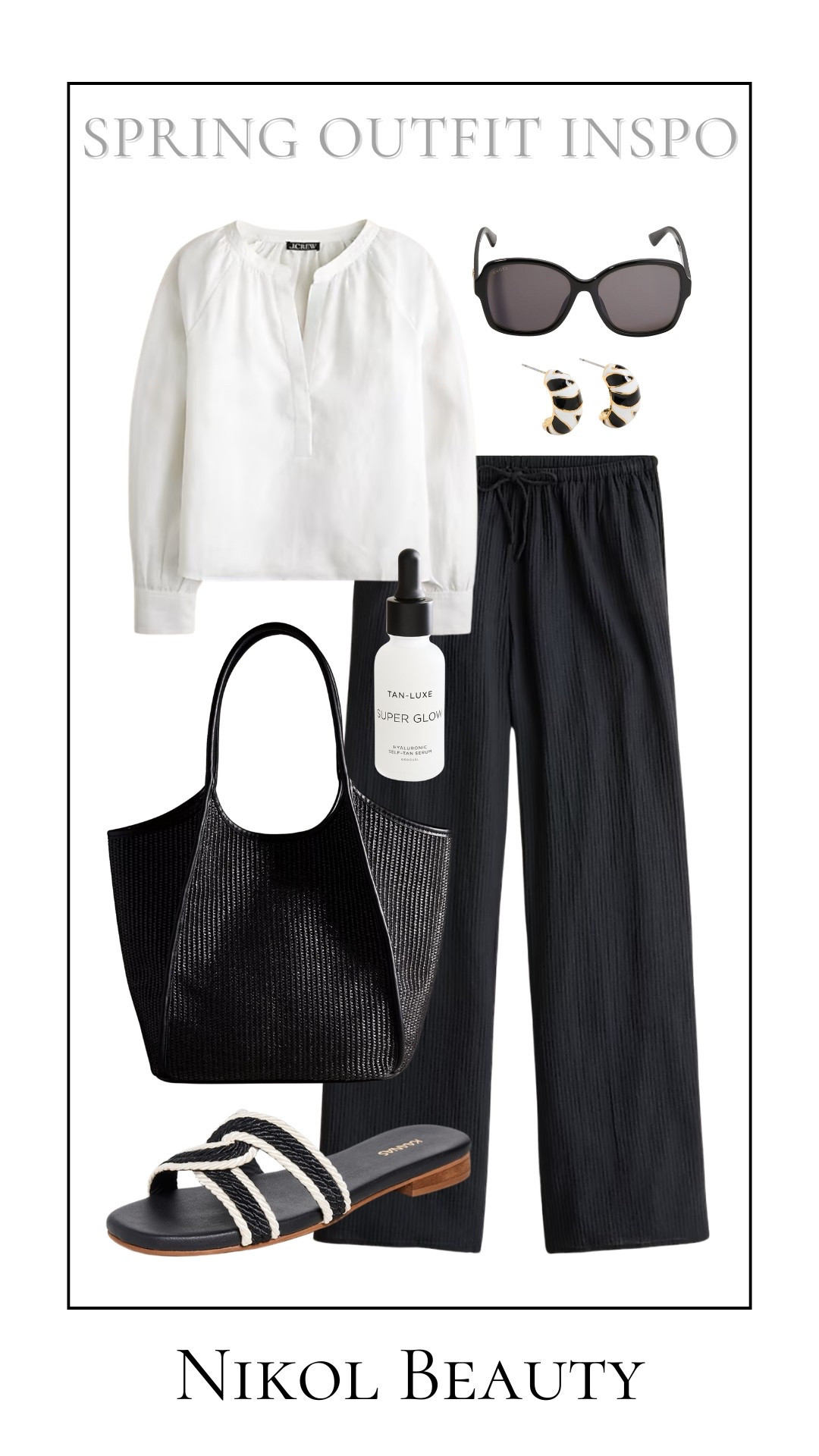 Timeless, effortless, and oh-so-chic. 🖤🤍 This black & white linen look is perfect for spring—light, breezy, and sophisticated! Who else loves a classic combo? #SpringStyle
#EffortlessChic #SpringFashion #LinenLover #MinimalistStyle #TimelessElegance #BlackAndWhite #WardrobeGoals #OOTD #ChicAndClassy #StyleInspo



#LTKShoeCrush #LTKStyleTip #LTKItBag
