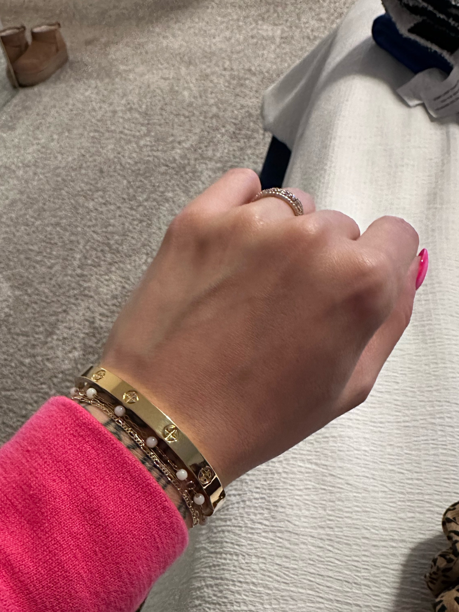 The cutest dupe to add to any stack✨ I ordered the smallest size! 

#LTKGiftGuide #LTKStyleTip #LTKHoliday