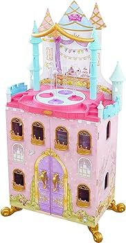 KidKraft Disney Princess Dance & Dream Wooden Dollhouse, Over 4-Feet Tall, Includes Sounds, Spinn... | Amazon (US)