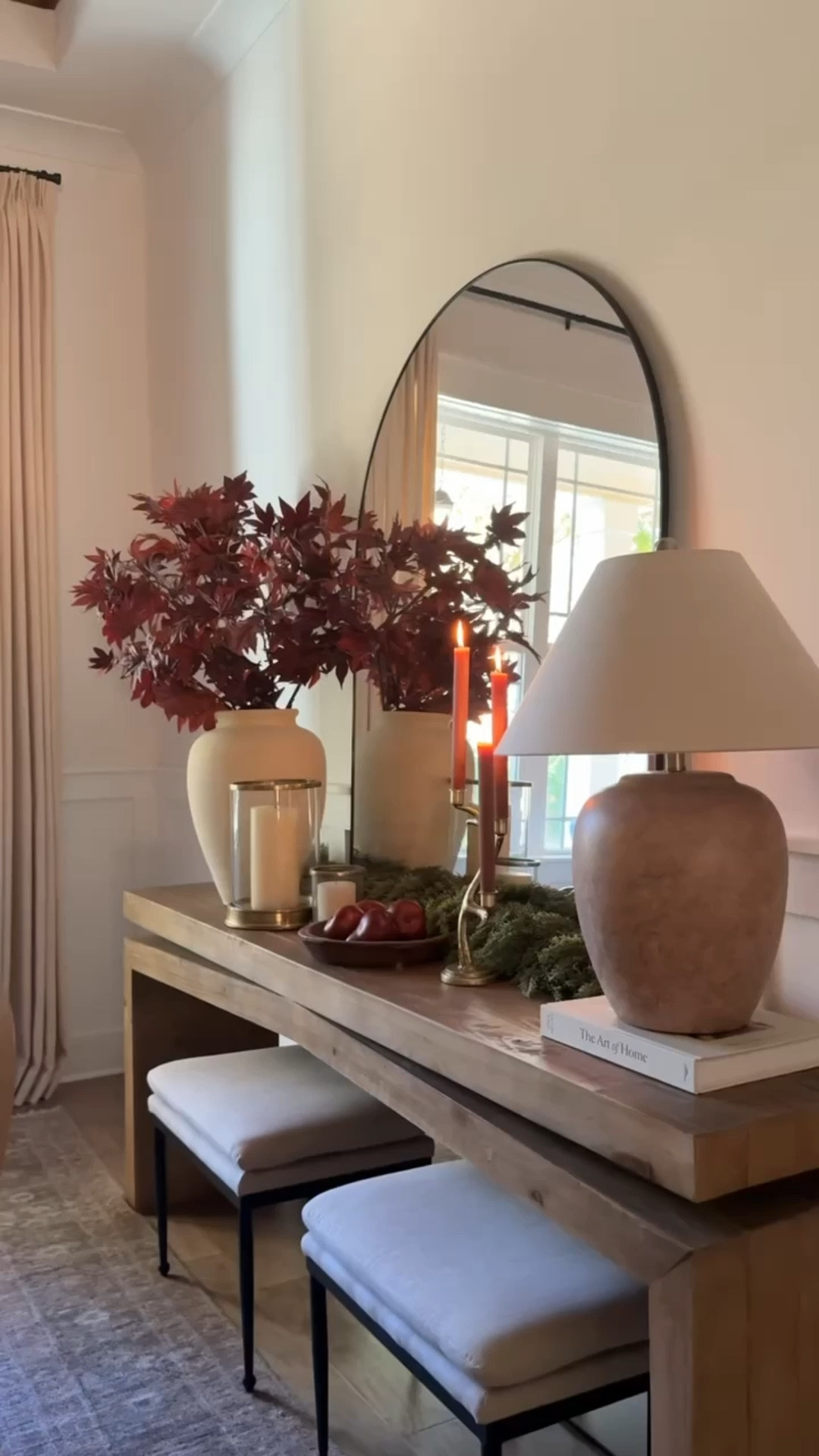 I love how Christmas came together in our dining room this year! It’s the pops of red and twinkle lights for me 😍 I’m using 2 of these branches here!

#LTKHoliday #LTKFindsUnder50 #LTKHome