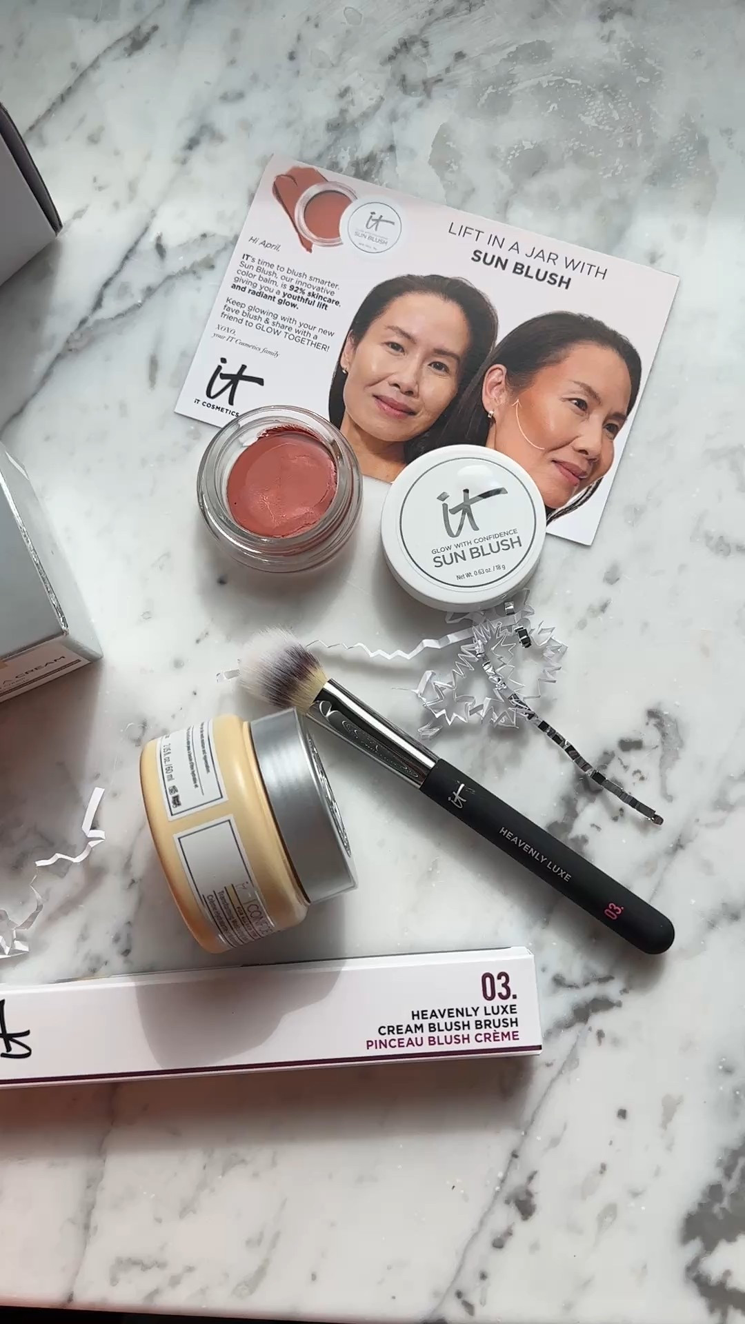 ☀️ Blush but make it summer.
The new IT Cosmetics Sun Blush gives that sun-kissed glow without the sun damage — buttery smooth, blendable, and the perfect flush for pool days or no-makeup makeup. Linked my fave shade + what I pair it with! #ITCosmetics #SunBlush #LTKbeauty

#LTKBeauty #LTKFindsUnder50 #LTKTravel