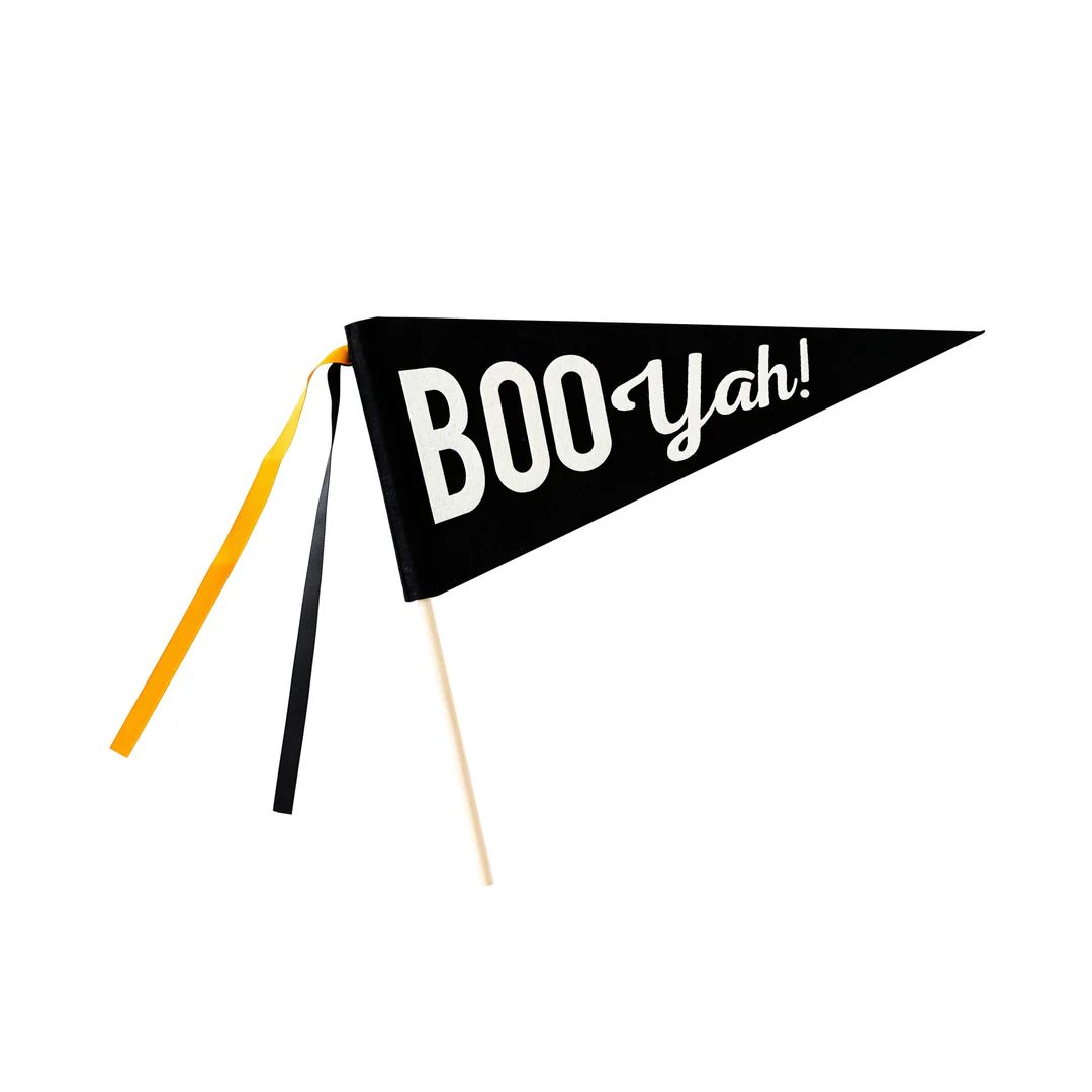 Boo Yah! Felt Pennant Banner | My Mind's Eye