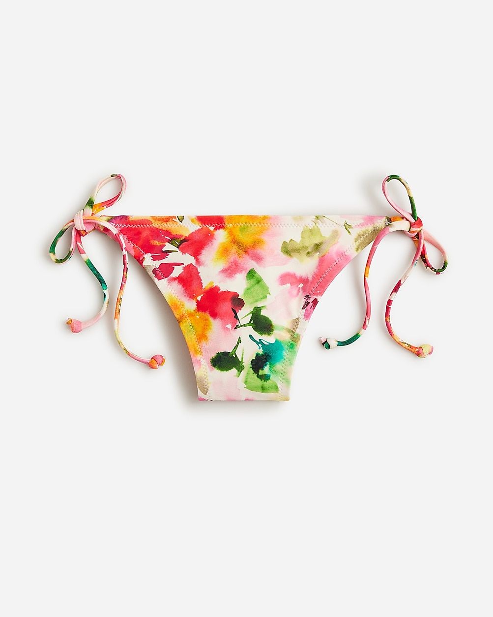 String hipster bikini bottom in floral | J.Crew US