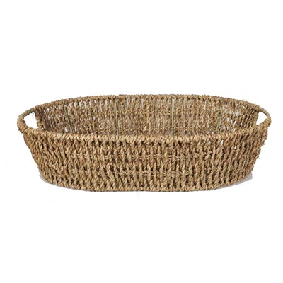 Sea Grass Tray Wicker Basket Highland Dunes | Wayfair North America