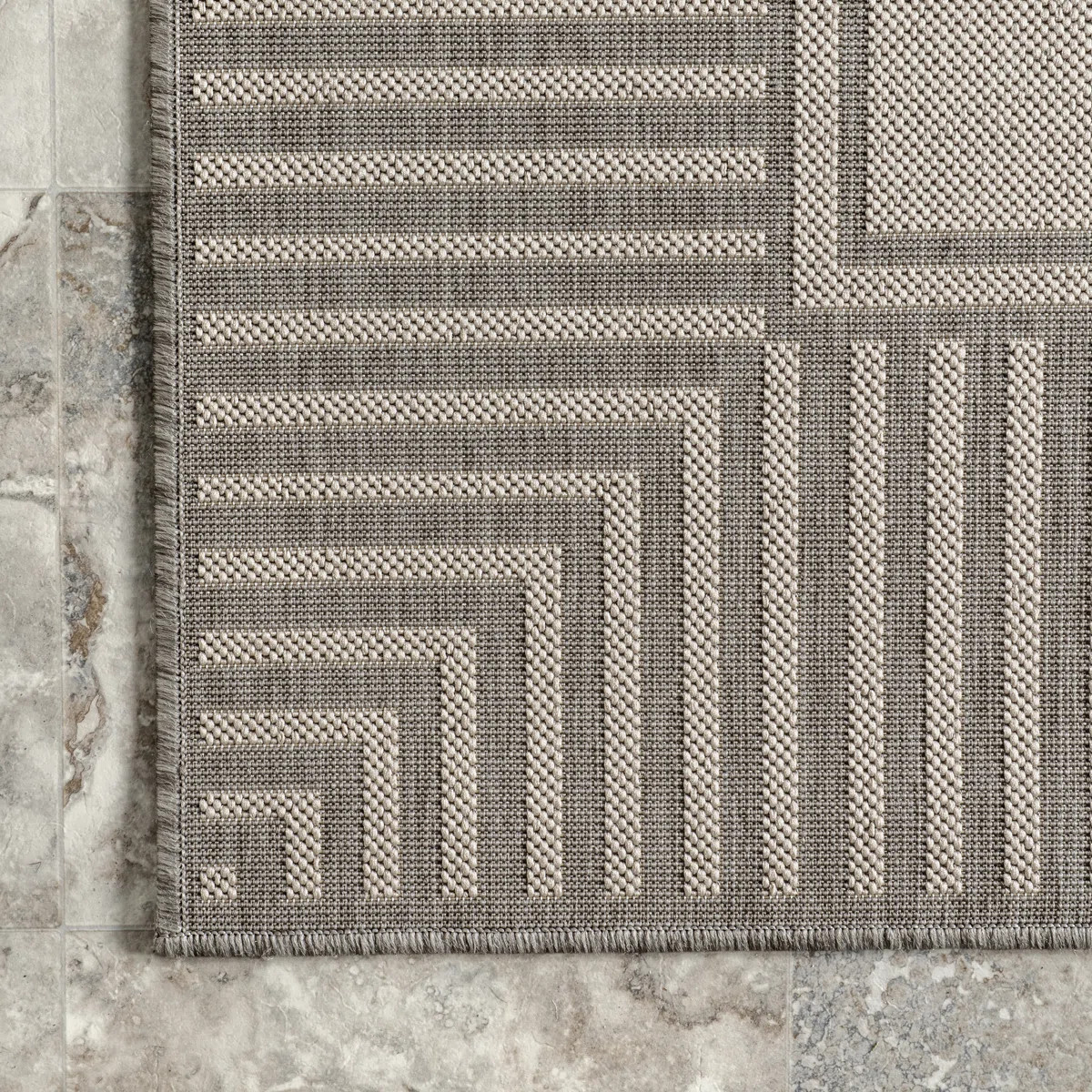 Alegre Bordered Indoor/Outdoor Rug | Wayfair North America
