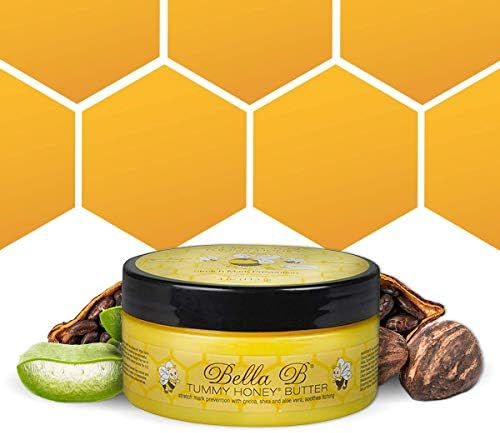 BELLA B Tummy Honey Butter 4 oz 1 Pack - Tummy Butter with Natural & Organic Ingredients - Pregna... | Amazon (US)