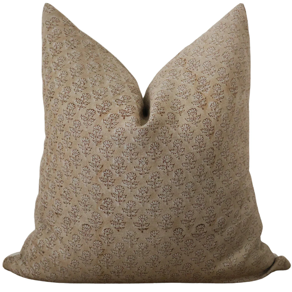 Rose Amour Block Print Pillow Cover | Hackner Home (US)