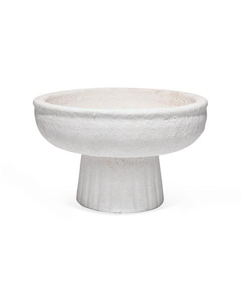 Aegean Pedestal Bowl - Small | Jamie Young Co.