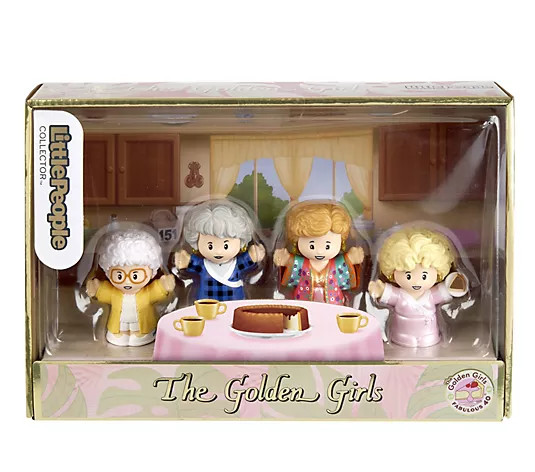 Little People 40th Anniversary Golden Girls Collectors Set - QVC.com | QVC