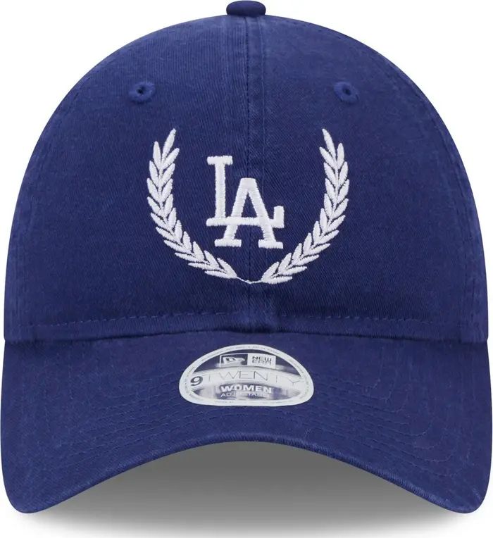 New Era Women's New Era Royal Los Angeles Dodgers Leaves 9TWENTY Adjustable Hat | Nordstrom | Nordstrom
