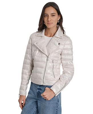 Women's Lightweight Zip-Front Puffer Jacket | Macy's