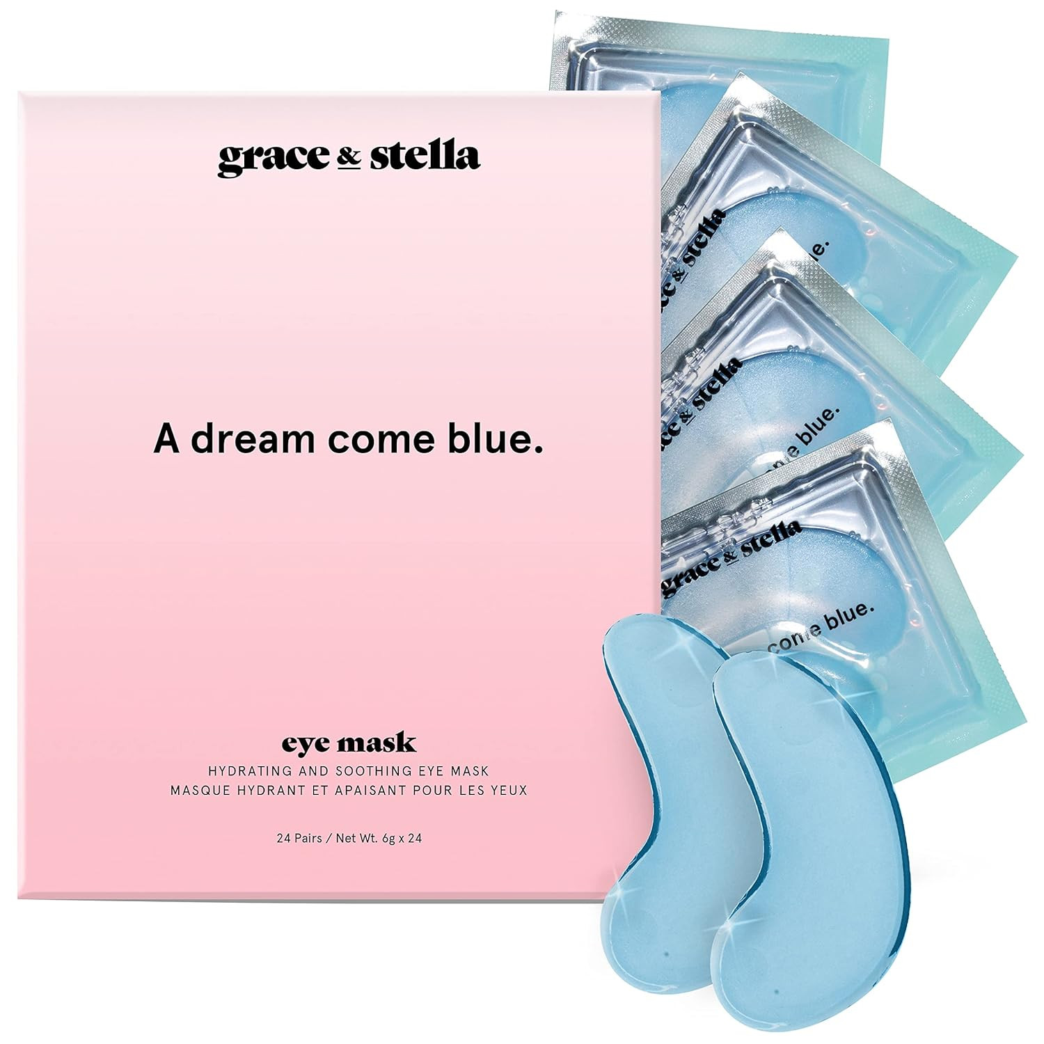 Under Eye Mask - Reduce Dark Circles, Puffy Eyes, Undereye Bags, Wrinkles - Gel Under Eye Patches... | Amazon (US)