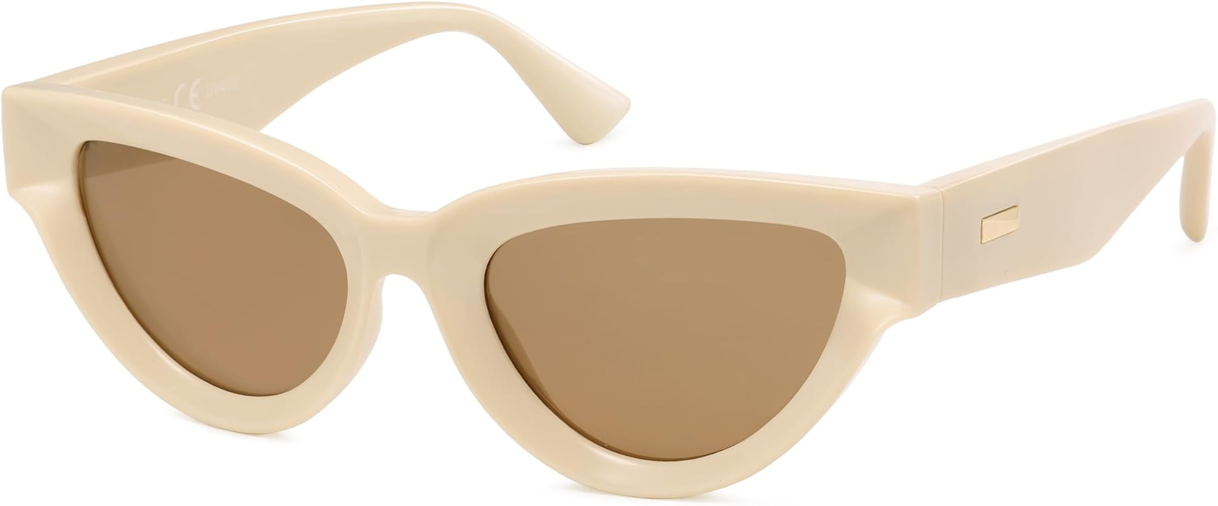 SOJOS Retro Polarized Cat Eye Sunglasses Womens Vintage Shades Trendy Stylish Sunnies SJ2331A | Amazon (US)