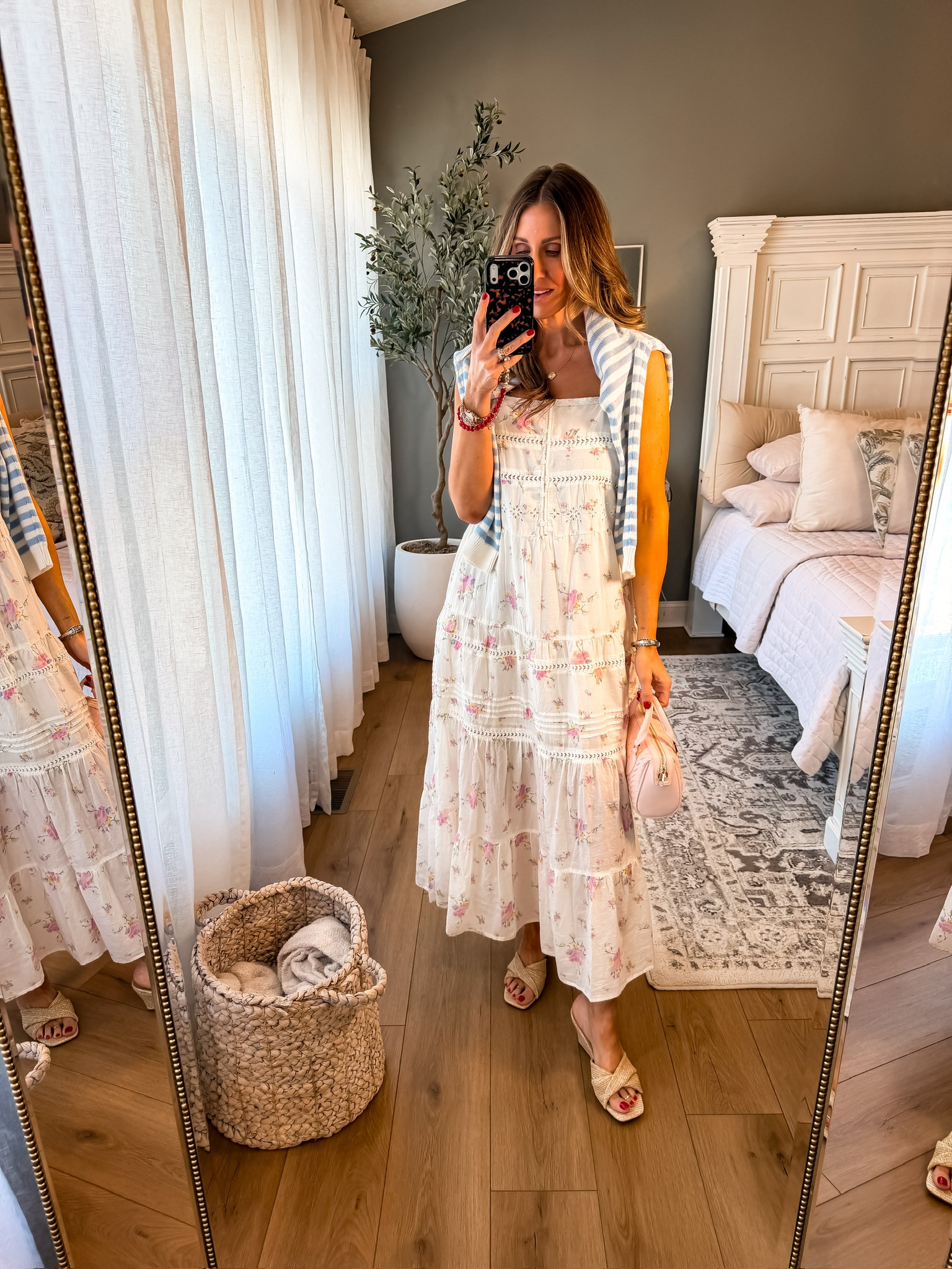 Mother's Day outfit inspo, Easter Sunday floral dress, baby shower outfit, engagement party look, themominstyle 

#LTKmomlife #LTKSeasonal #LTKootd