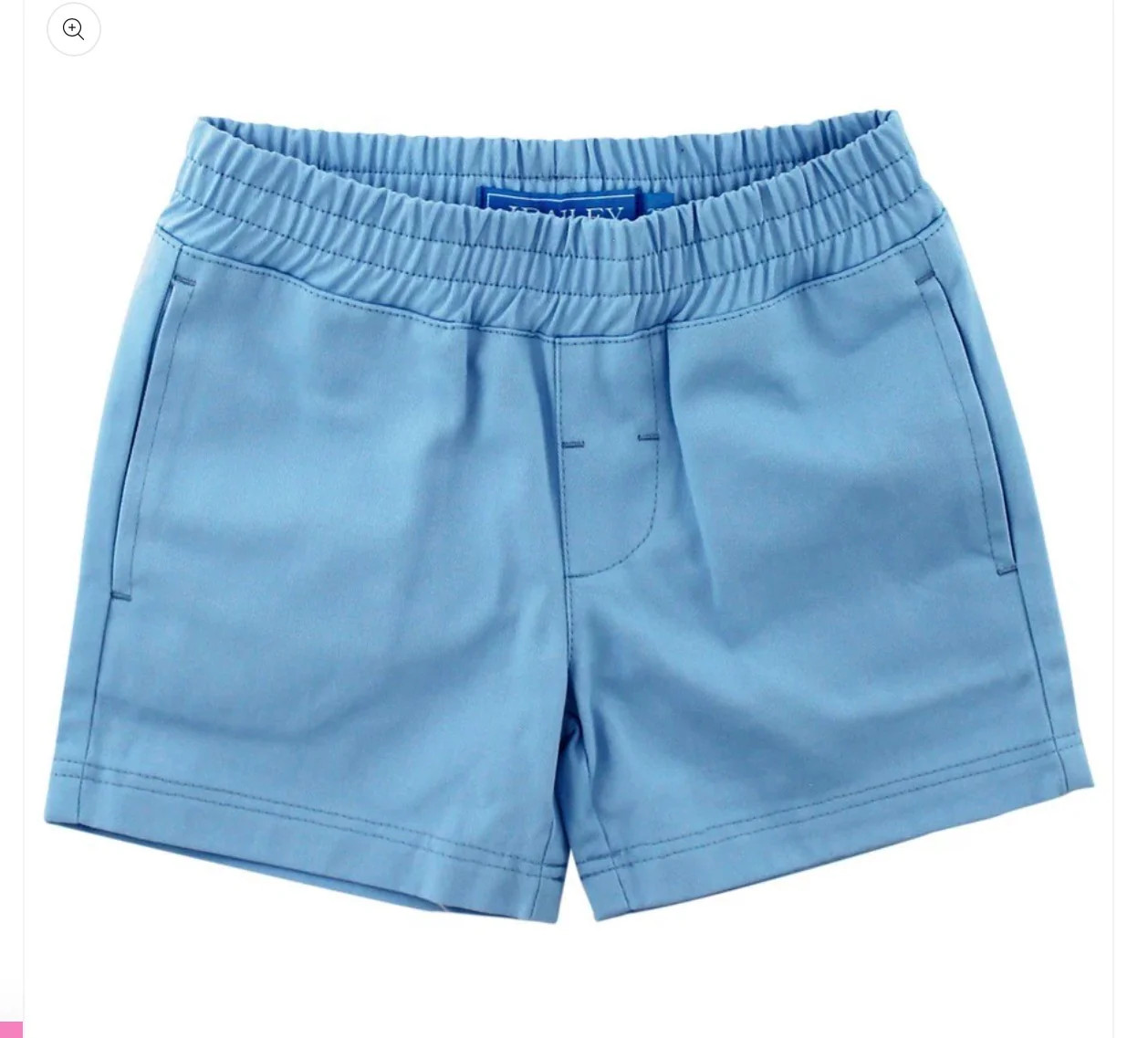 J. Bailey Pull On Shorts - Harbor Blue | Persnickety