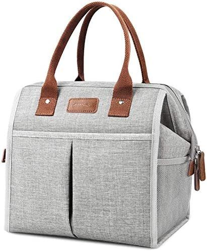 Lunch Bag for Women & Men, Large Insulated Lunch Box Cooler Tote Bags, Adult Reusable Lunch Boxes... | Amazon (US)