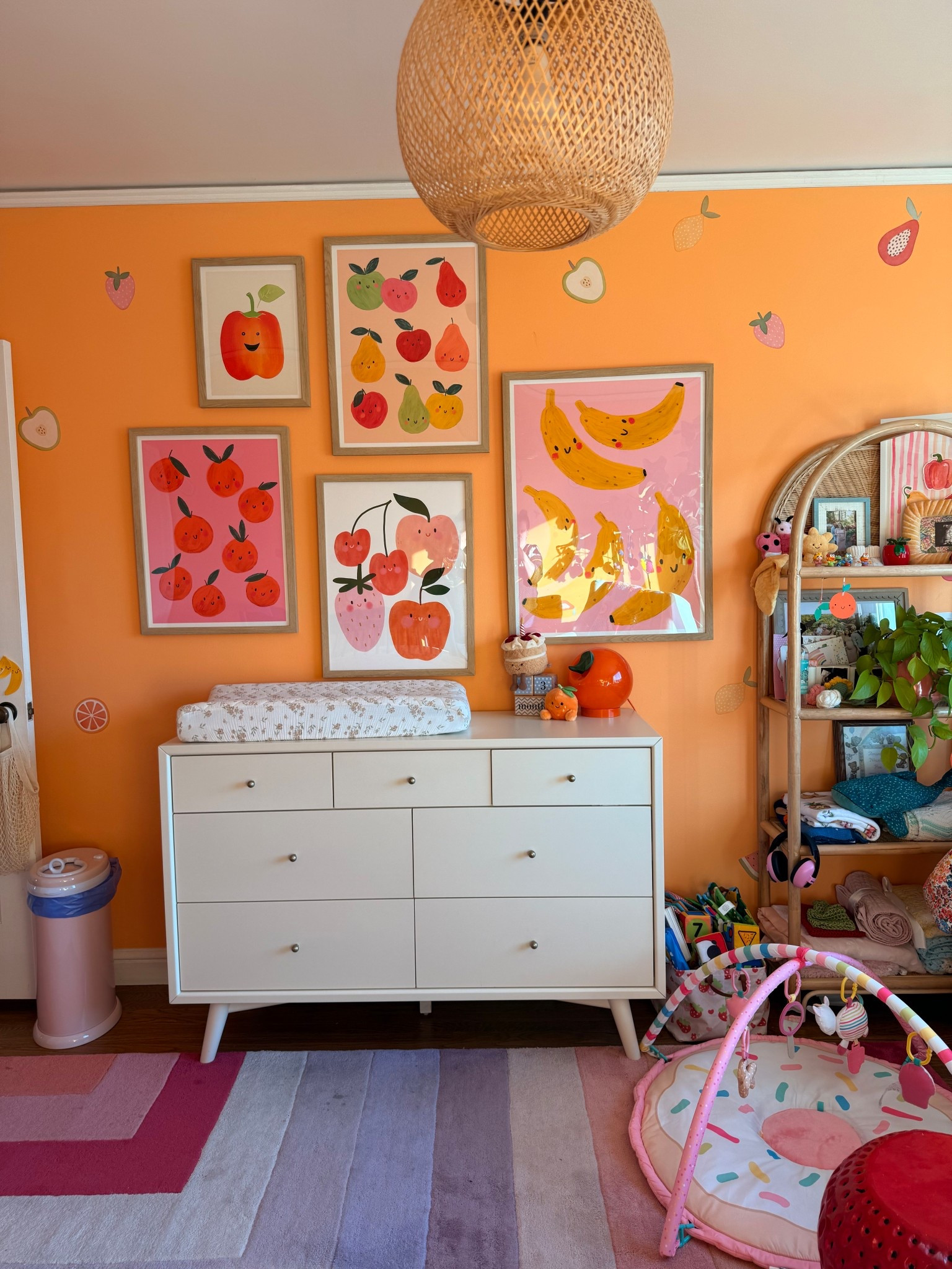 Fruit Themed Nursery Picks! Such a colorful and joyful room for baby girl! Can be done gender neutral easily! 

#LTKBaby #LTKBump #LTKHome