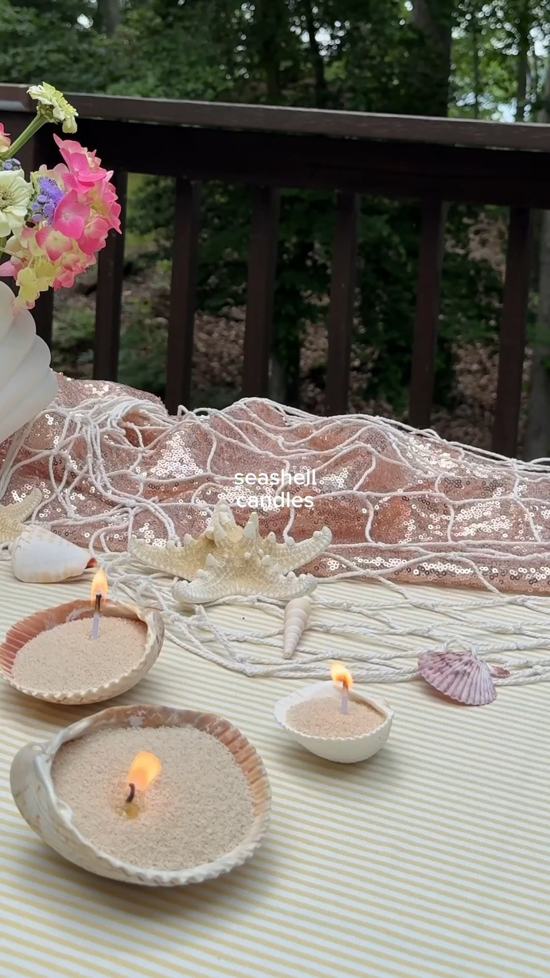 Add these DIY seashell candles to your summer bucket list! 🐚🏝️

You only need wax beads, seashells & wicks for these glowing shells that come together in literally 5 minutes!

We’ll be using these at my niece’s beach club birthday party! But, they’re SO good for any coastal inspired gathering! 💖

#LTKSeasonal #LTKSummerEdit #LTKParties