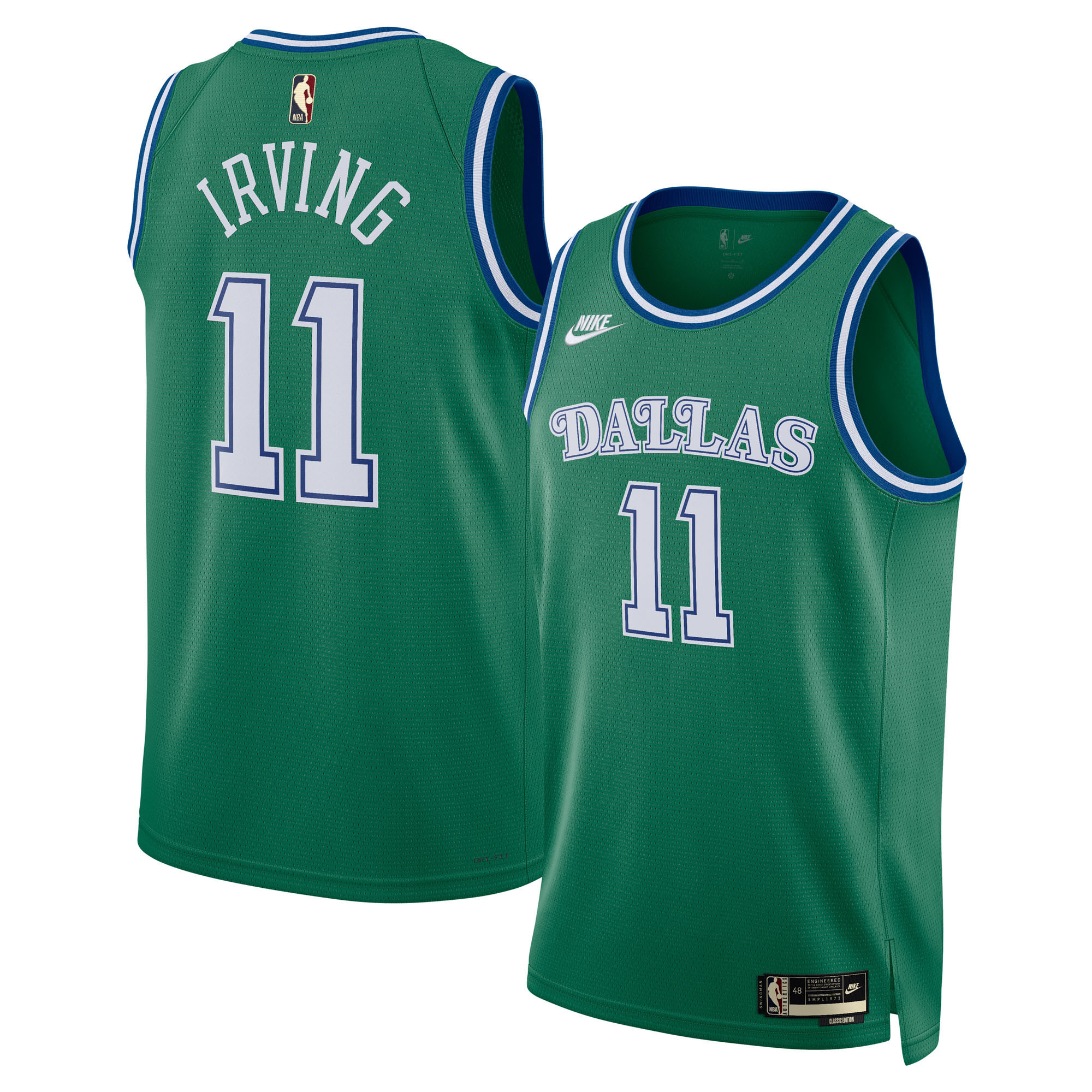 Unisex Nike Kyrie Irving Green Dallas Mavericks Swingman Jersey - Classic Edition | Fanatics