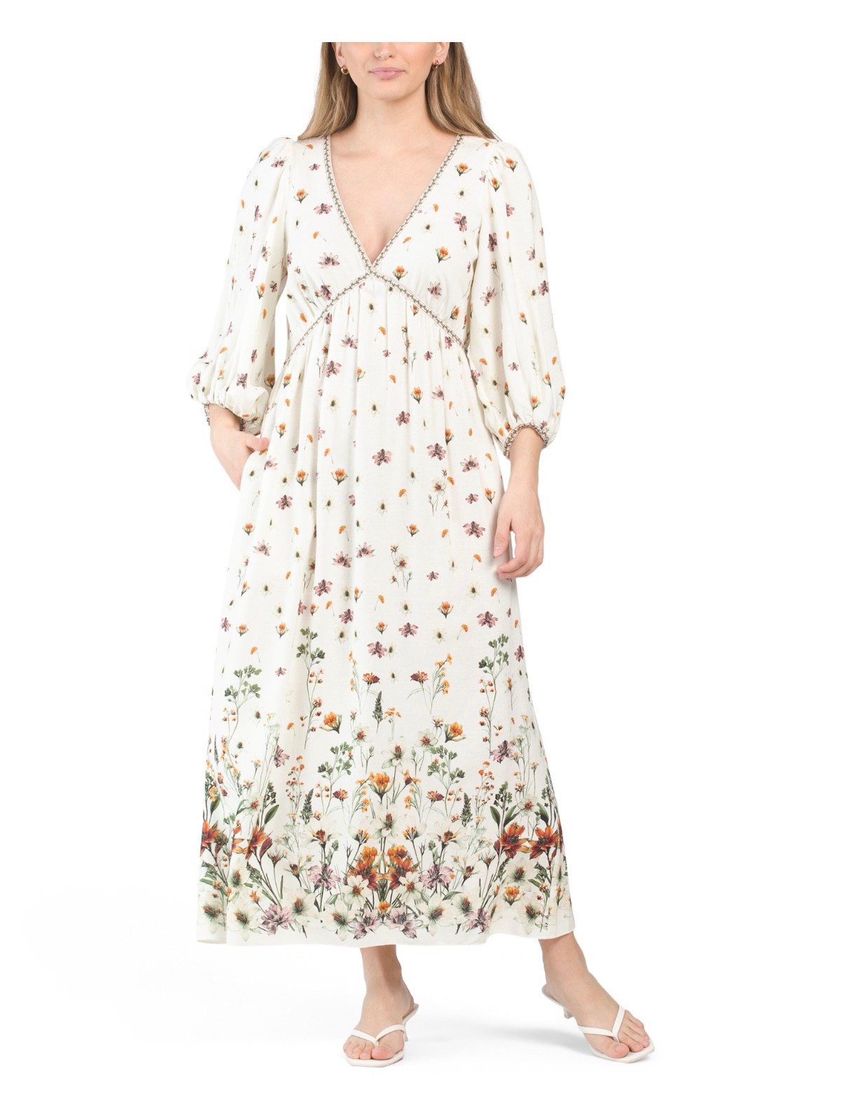 White floral maxi dress for Spring and Summer 

#LTKFindsUnder50 #LTKStyleTip #LTKSpringSale