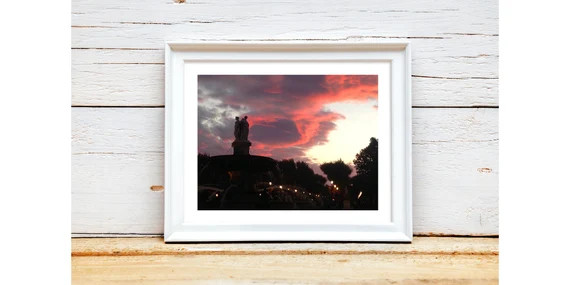 Aix-en-Provence, Sunrise Print, Southern France Print, Sunrise Photography, Travel Photography | ... | Etsy (US)
