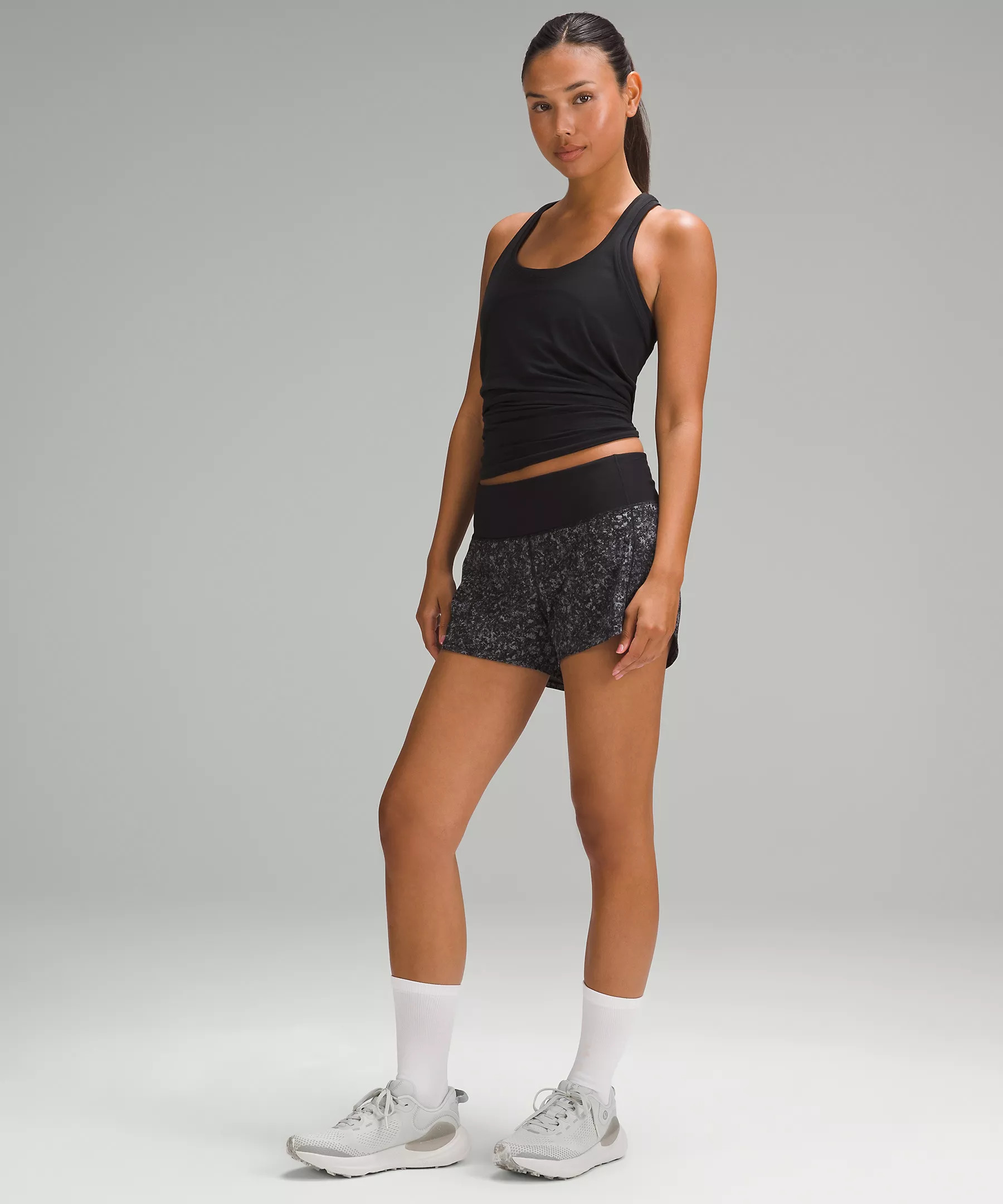 Nulu High-Neck Mesh-Hem Tank Top *Light Support, B/C Cup | Women's Sleeveless & Tank Tops | lulul... | Lululemon (US)