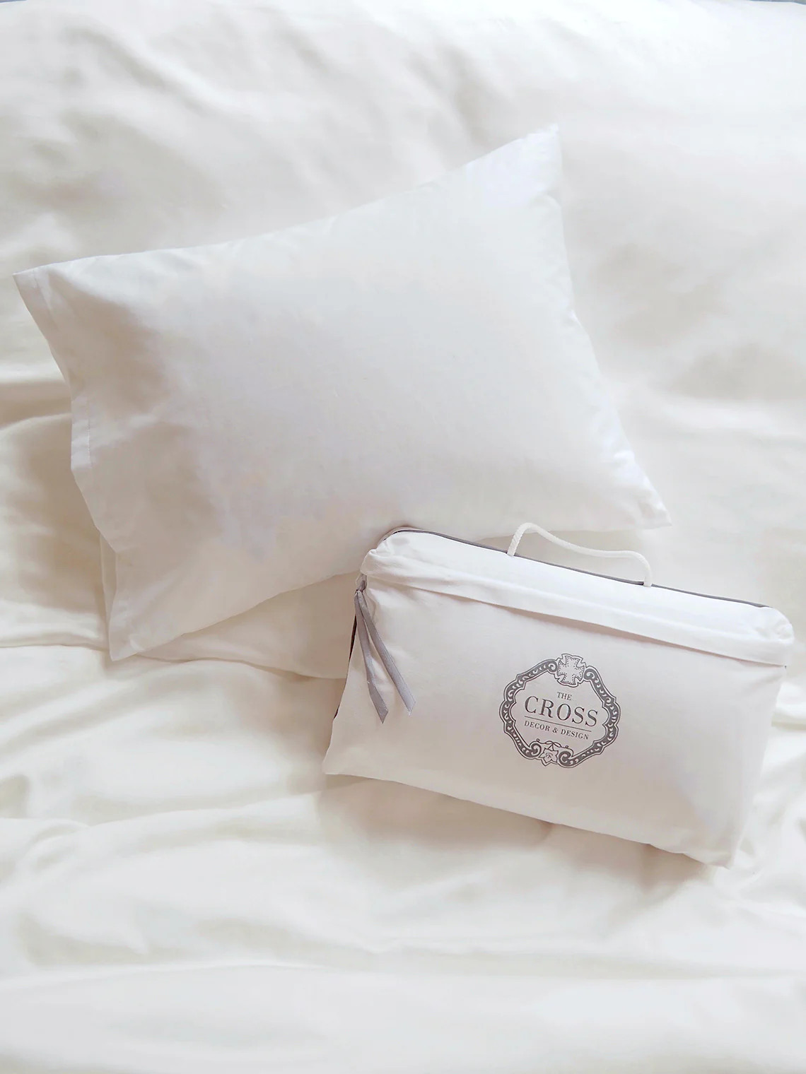 The Cross White Down Pillow | Travel | The Cross Decor & Design