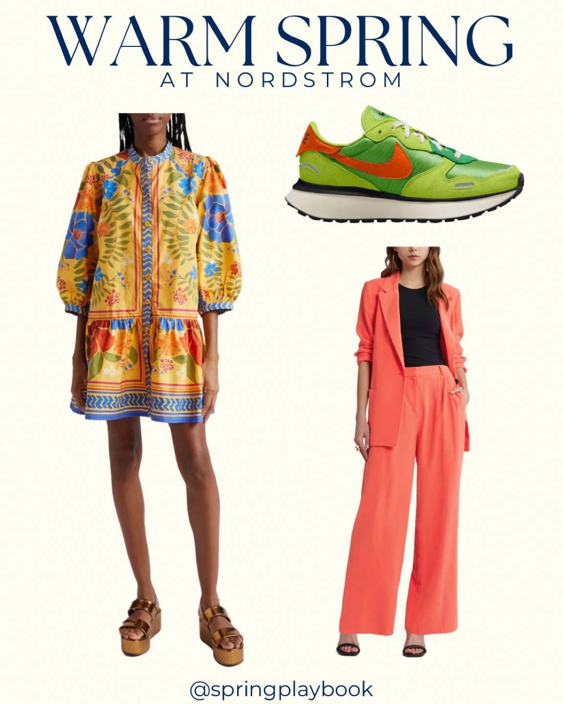 New at Nordstrom: Farm Rio, Open Edit, and Nike Waffle. 

These looks best for Warm Spring


#createdcolorful #createdcolorfulspring #hocspring #tcispring #pcaspring #lightspring #warmspring #truespring #brightspring #clearspring #paintboxspring #bluespring

#LTKparties #LTKshoecrush #LTKworkwear