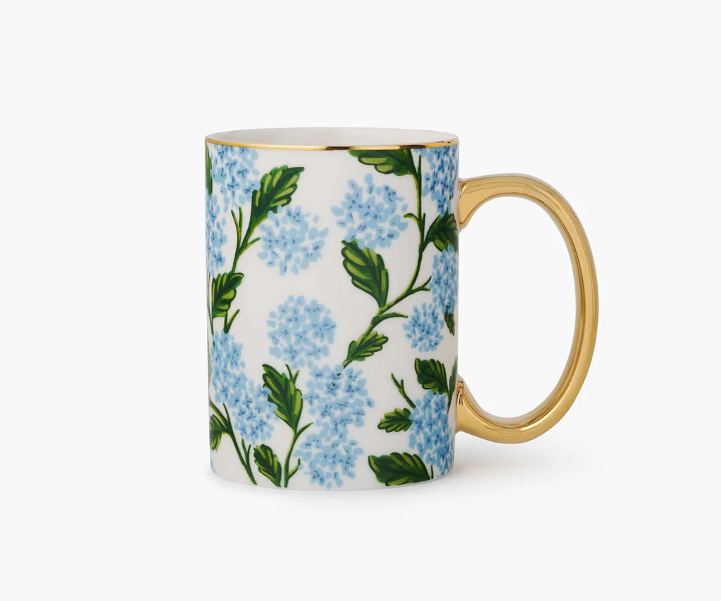 Porcelain Mug - Hydrangea | Rifle Paper Co.