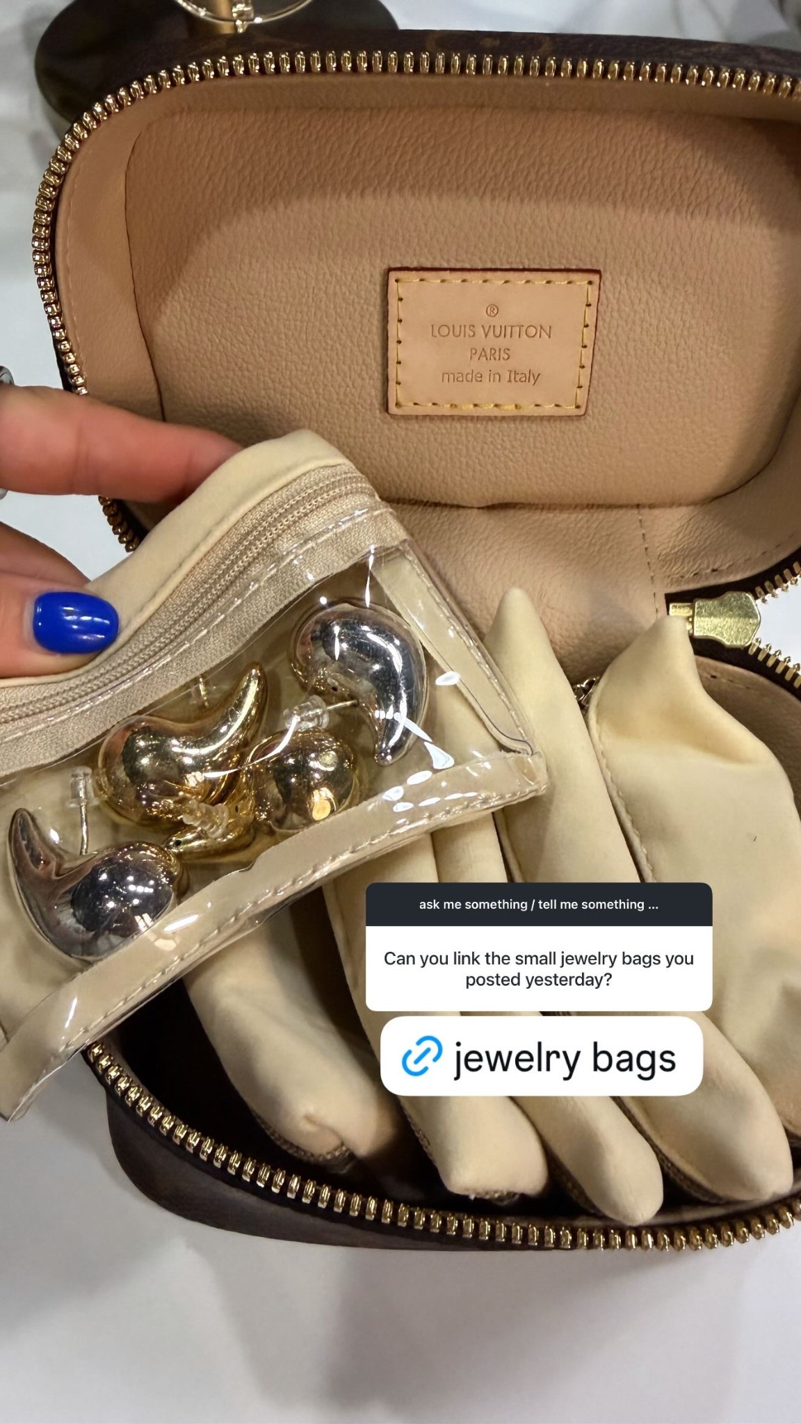 How I travel with my
Jewelry