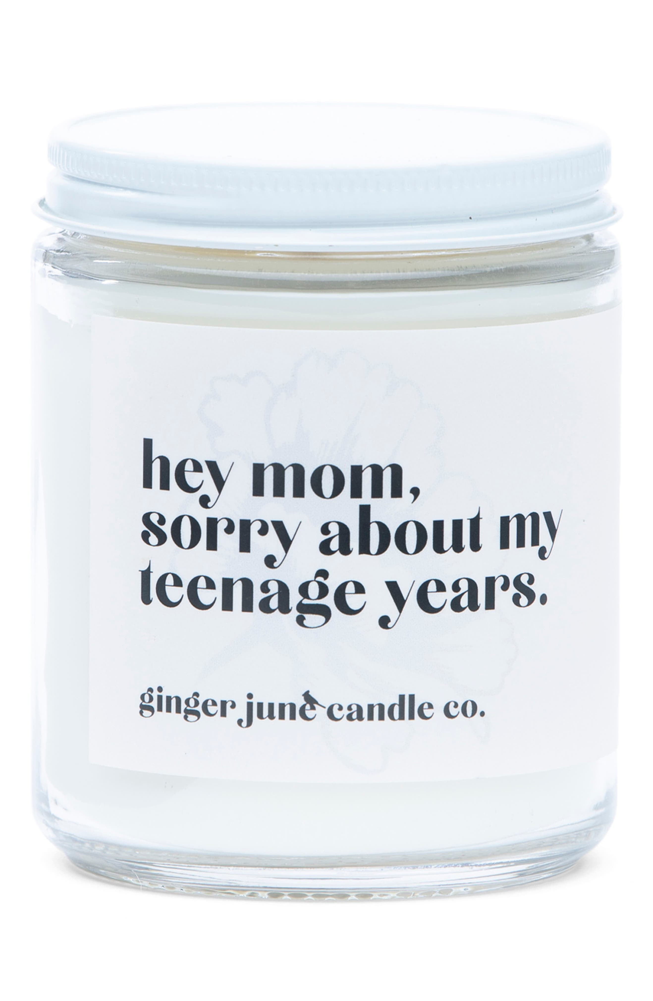 Ginger June Candle Co Hey Mom, Sorry Large Jar Candle | Nordstrom | Nordstrom