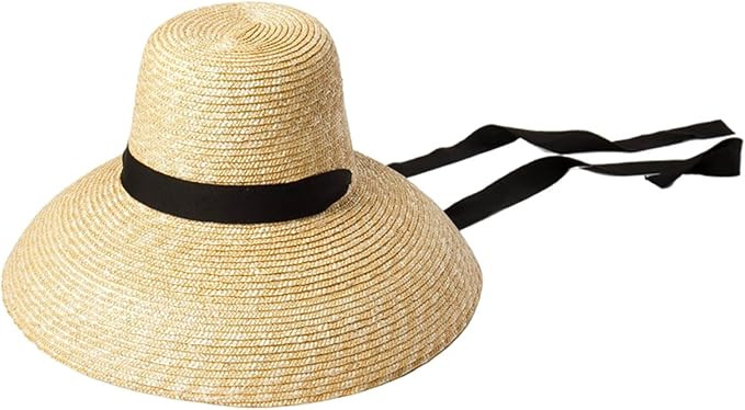 Fashion Exquisite Hat with Chin Strap Classy Straw for Sun for Protection Women Must Have Item fo... | Amazon (US)
