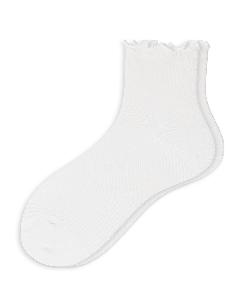 Hue Ruffle Edge Ankle Socks | Bloomingdale's (US)