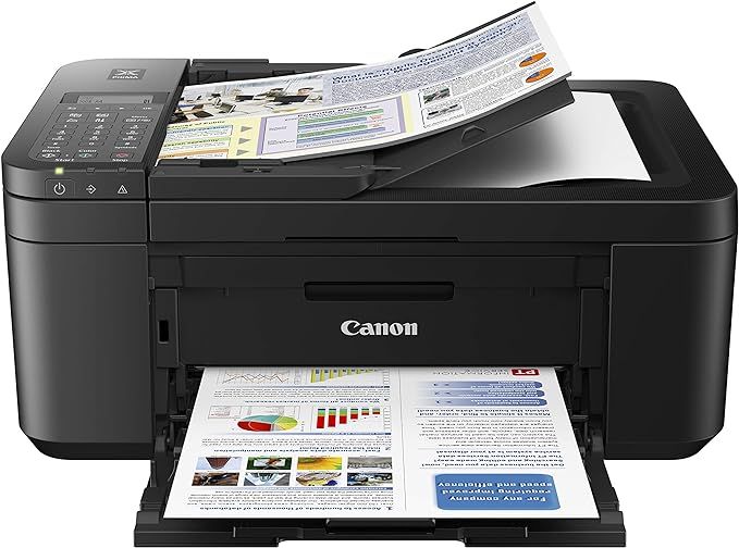 Canon PIXMA TR4520 Wireless All in One Photo Printer with Mobile Printing, Black, Works with Alex... | Amazon (US)