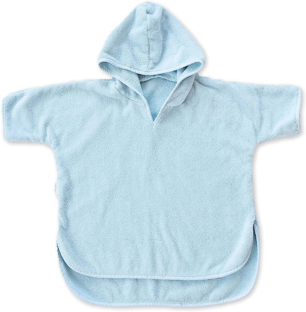 Natemia Organic Hooded Poncho Towel – Ultra Soft and Absorbent Cloud Touch Cotton Kids Cover-Up... | Amazon (US)
