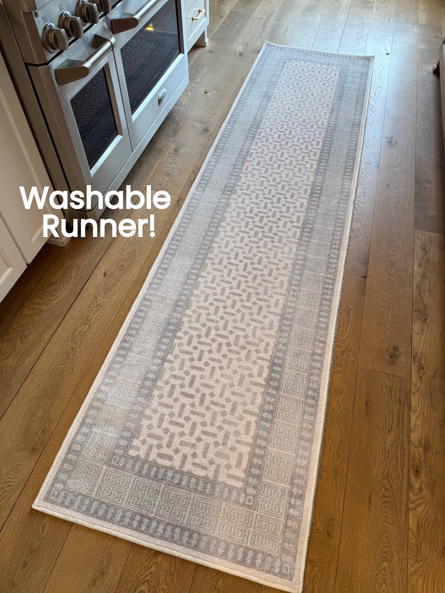 Out with the old… in with the new!!
The Ruggable, washable runner!!

#washablerug #ruggable #runner #kitchenrunner #kitchenmats #kitchenaesthetic

#LTKHome #LTKSeasonal