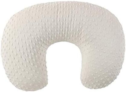 Nursing Pillow Cover Breastfeeding Pillow Cases Minky Dot Slipcover (Beige) | Amazon (US)