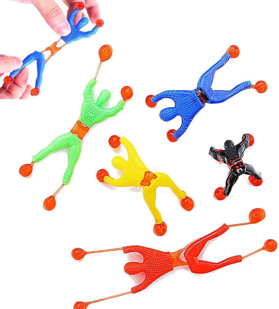 JOHOUSE Sticky Man, 24PCS Sticky Wall Climber Rolling Men Stocking Stuffers, Window Crawlers Part... | Amazon (US)