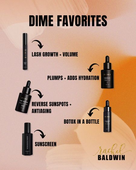 Have you hopped on the 🖤DIME bandwagon yet? Their skincare products are out of this world and at an affordable price point 🙌. If you’re not sure where to start, here are my absolute FAVS, including serums and sunscreen 🧖‍♀️ 

#LTKfindsunder50 #LTKHoliday #LTKbeauty