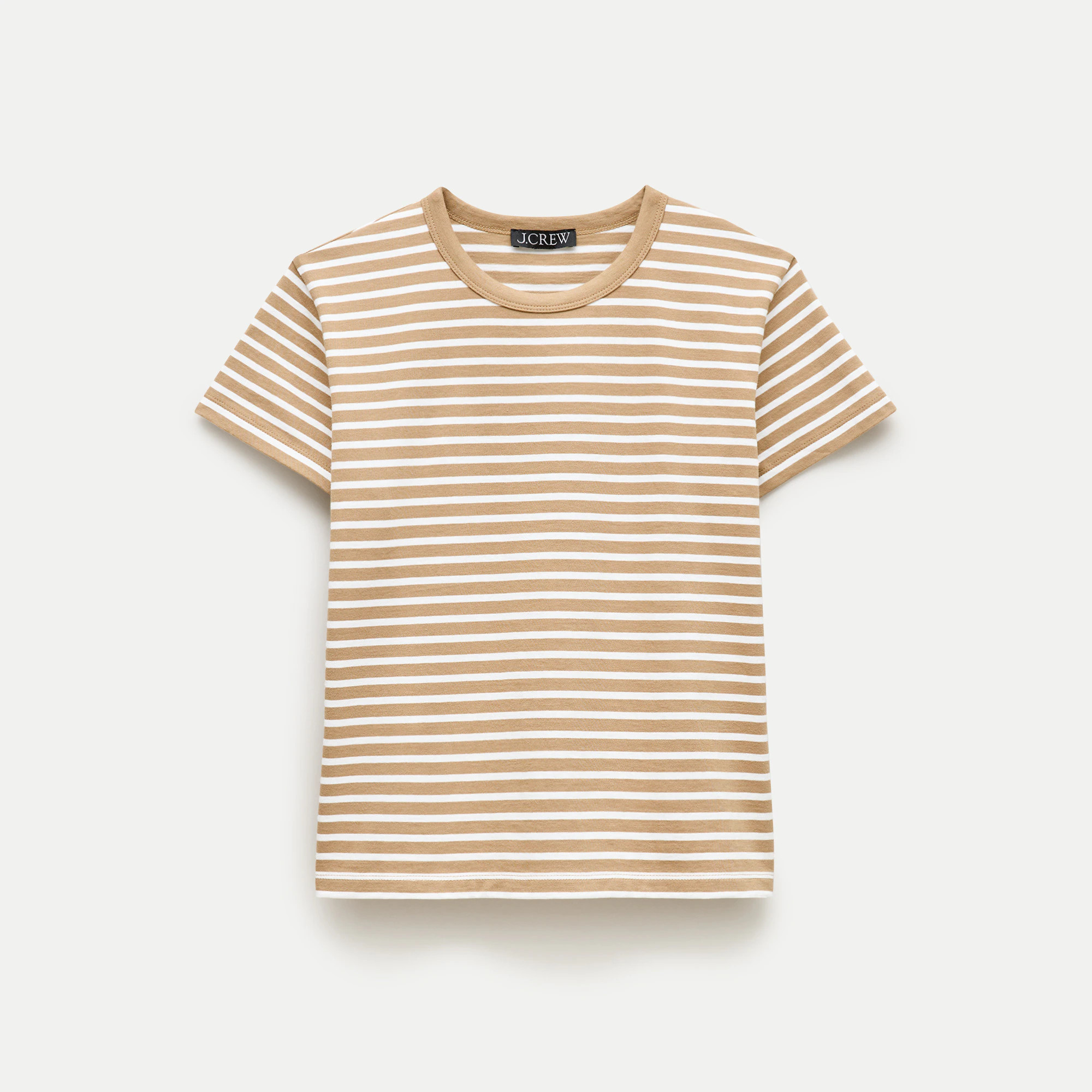 Boyfriend jersey classic-fit T-shirt in stripe | J. Crew US
