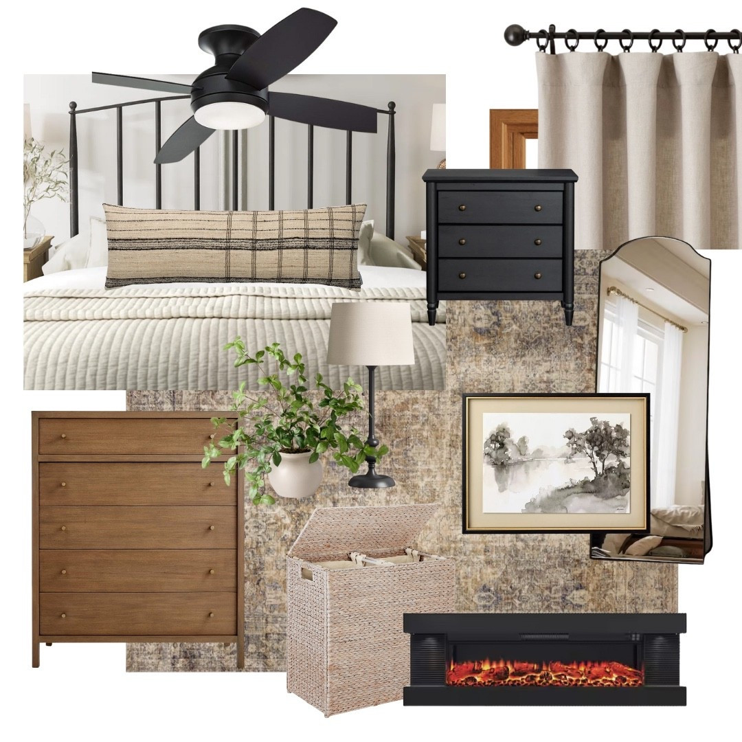 Master Bedroom Refresh
Oak Trim