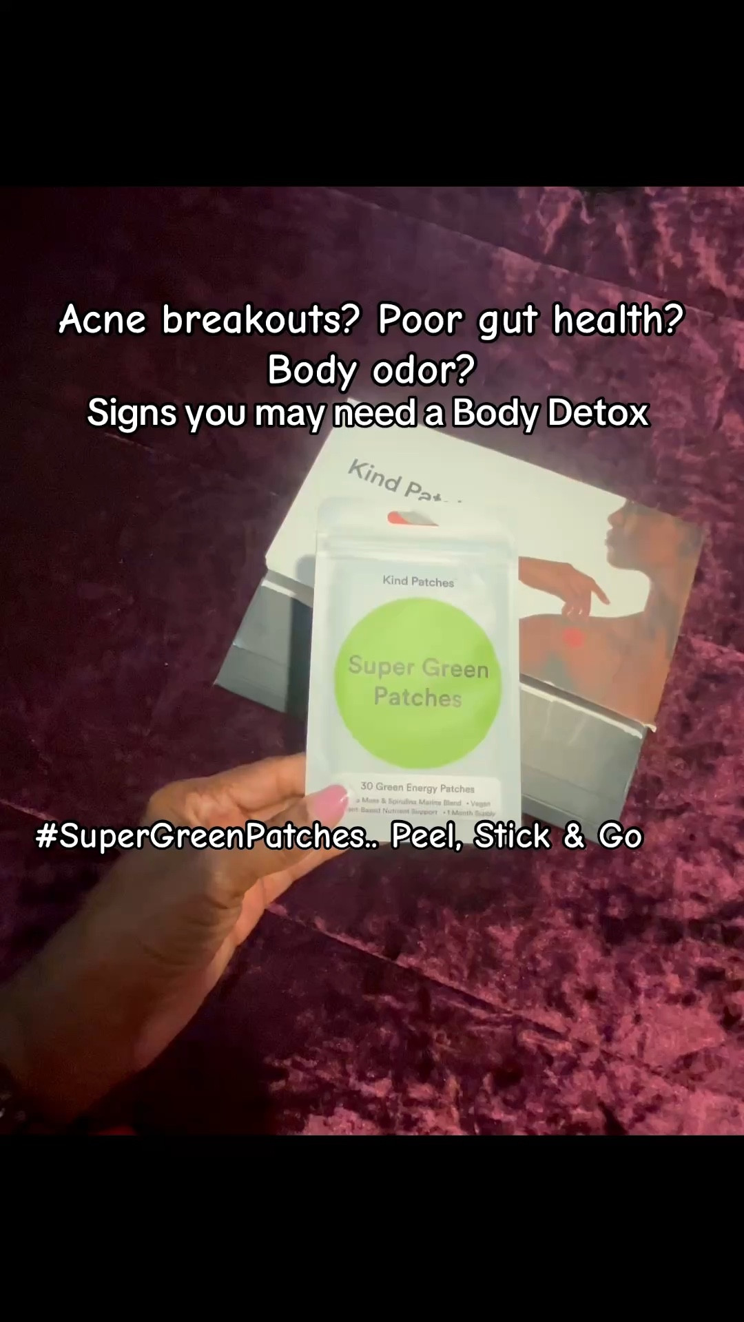 Body Detox with the power of chlorophyll in patch form .. It's super easy to use : just peel, stick and go - no need to drink liquid chlorophyll..
#bodydetox #detox #guthealth #Itk #Itkfind